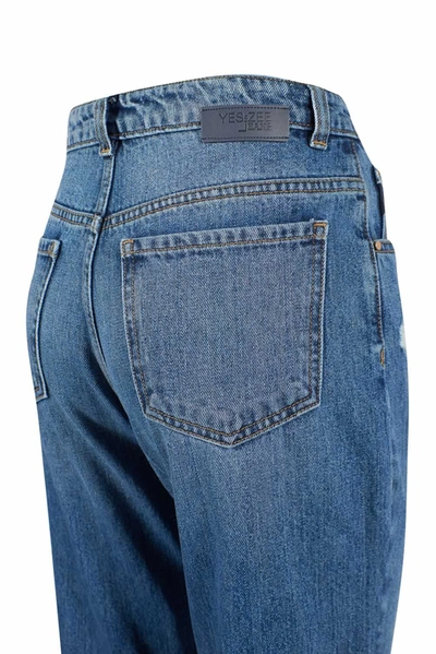 Shop Yes Zee Blue Cotton Jeans &amp; Women's Pant