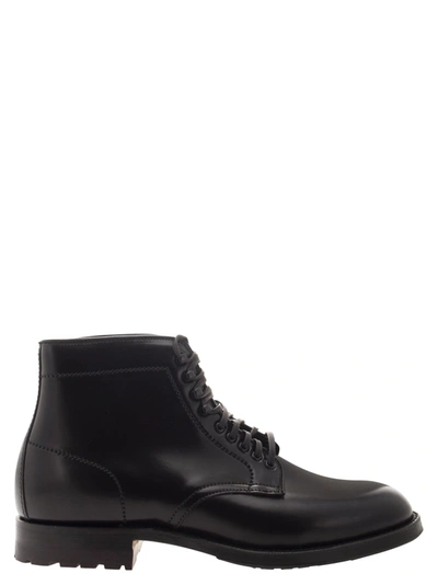 Alden Shoe Company Alden Plain Toe Lace-up Boot