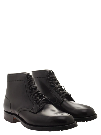 Alden Shoe Company Alden Plain Toe Lace-up Boot