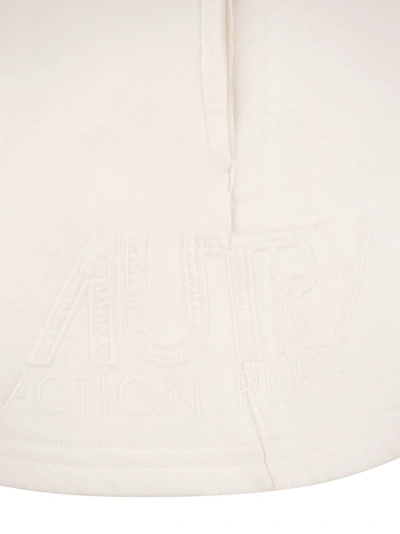Shop Autry Cotton Shorts With Embroidered Logo