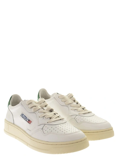 Shop Autry Medalist Low Leather Sneakers