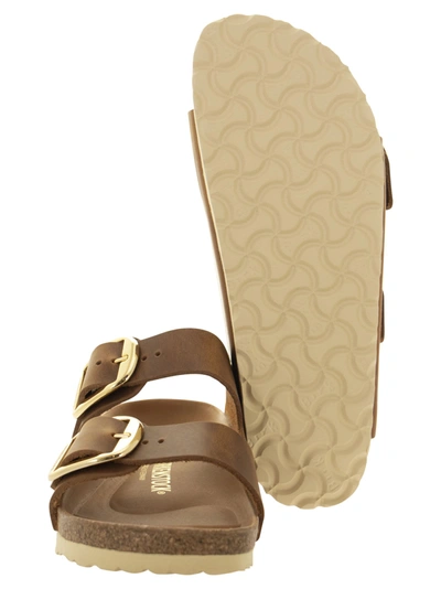 Birkenstock Arizona Oiled Leather Sliders