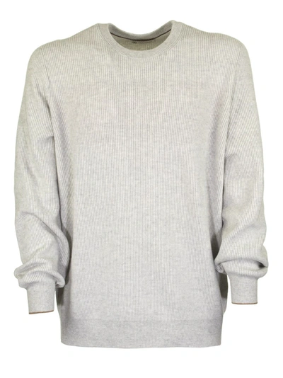 Shop Brunello Cucinelli Cashmere Sweater Round Neck