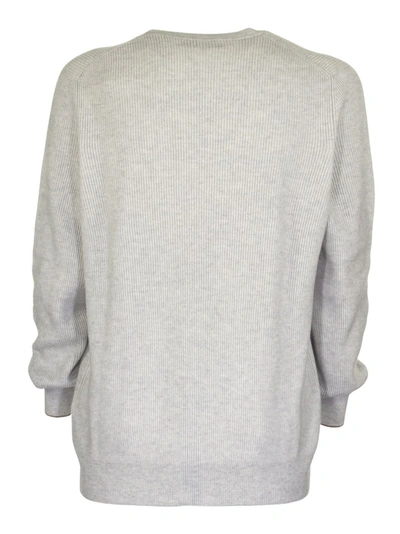 Shop Brunello Cucinelli Cashmere Sweater Round Neck