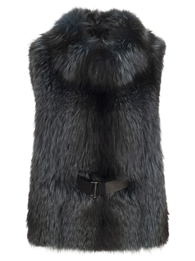Shop Brunello Cucinelli Fox Fur Vest