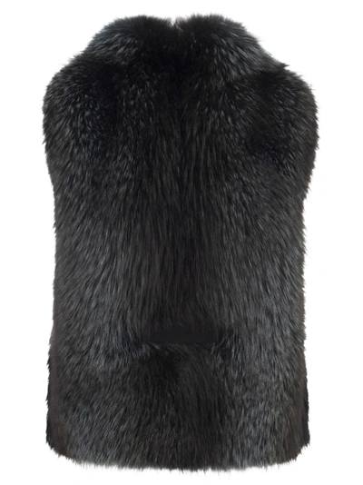 Shop Brunello Cucinelli Fox Fur Vest