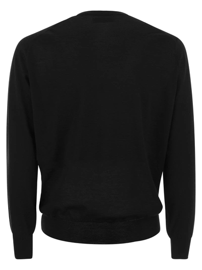 Shop Brunello Cucinelli Lightweight Cashmere And Silk Crew Neck Sweater