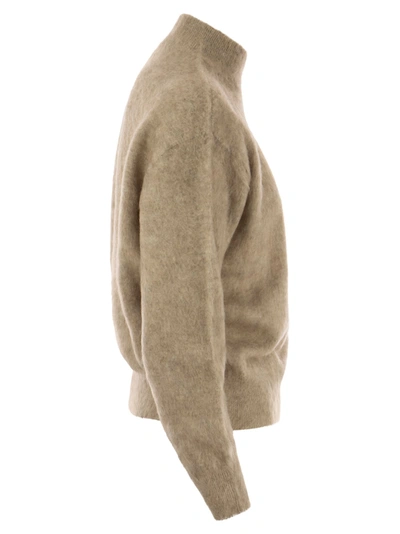 Shop Brunello Cucinelli Mohair, Wool And Silk Sweater With Embroidery