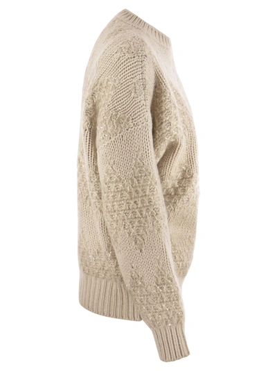 Shop Brunello Cucinelli Wool, Silk And Cashmere Sweater