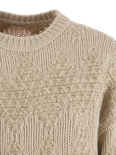 Shop Brunello Cucinelli Wool, Silk And Cashmere Sweater