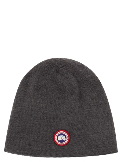 Shop Canada Goose Toque Hat In Wool Blend