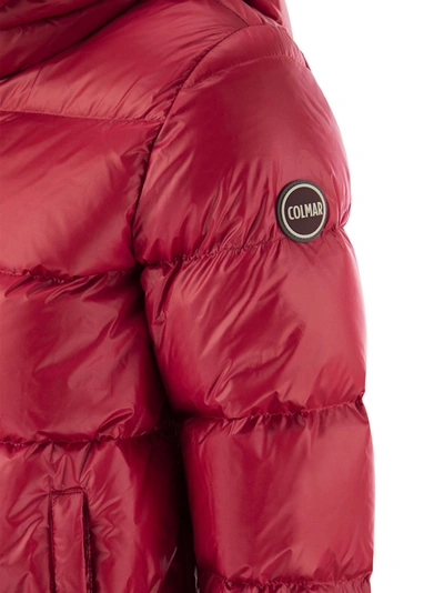 Shop Colmar Down Jacket With Detachable Hood