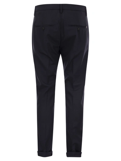 Shop Dondup Gaubert Fresh Wool Trousers