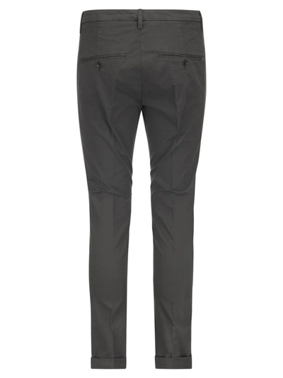 Shop Dondup Gaubert Slim Fit Gabardine Trousers