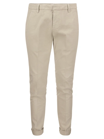 Shop Dondup Gaubert Slim Fit Gabardine Trousers