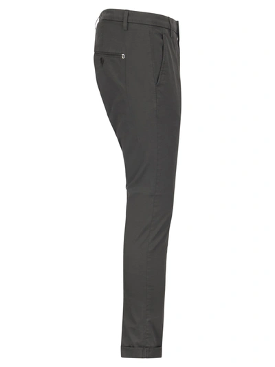 Shop Dondup Gaubert Slim Fit Gabardine Trousers