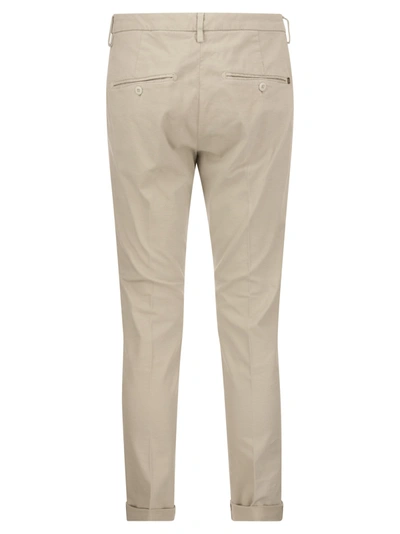 Shop Dondup Gaubert Slim Fit Gabardine Trousers