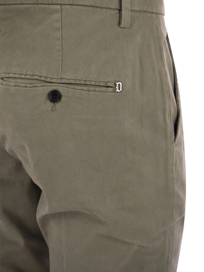 Dondup Men's Gaubert - Slim-fit Gabardine Trousers