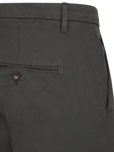 Shop Dondup Gaubert Slim Fit Gabardine Trousers