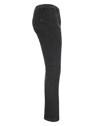 Shop Dondup Gaubert Slim Fit Gabardine Trousers