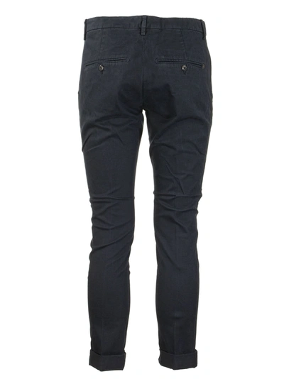 Shop Dondup Gaubert Slim Fit Gabardine Trousers