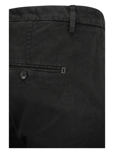 Shop Dondup Gaubert Slim Fit Gabardine Trousers