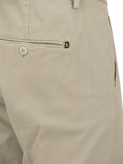 Shop Dondup Gaubert Slim Fit Gabardine Trousers