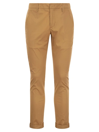 Dondup Men's Gaubert - Slim-fit Trousers In Brown