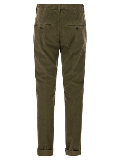 Shop Dondup Gaubert Slim Milleraies Trousers