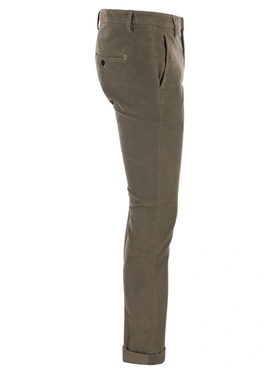 Shop Dondup Gaubert Slim Milleraies Trousers