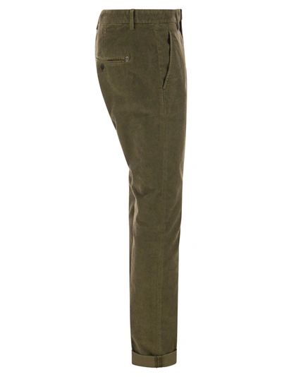 Shop Dondup Gaubert Slim Milleraies Trousers