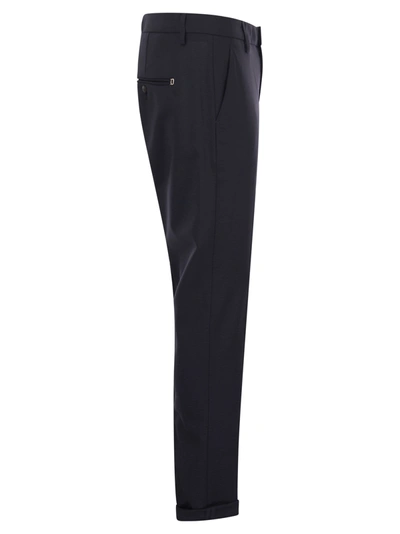 Shop Dondup Gaubert Wool Blend Trousers