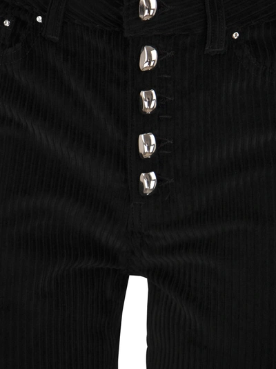 Dondup Woman Pants Black Size 31 Cotton, Elastomultiester, Elastane