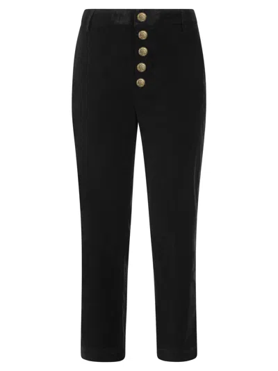 Dondup Black Nima Trousers