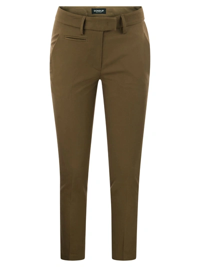 Shop Dondup Perfect Slim Fit Stretch Trousers