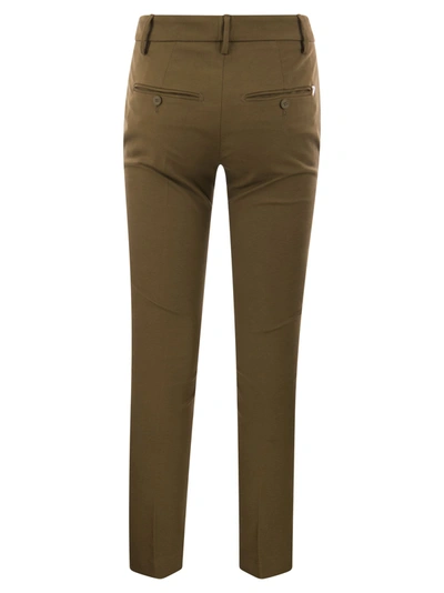 Shop Dondup Perfect Slim Fit Stretch Trousers