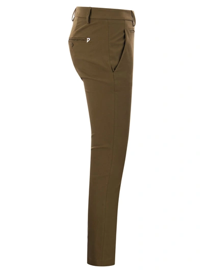 Shop Dondup Perfect Slim Fit Stretch Trousers