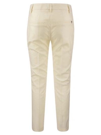 Shop Dondup Perfect Wool Slim Fit Trousers