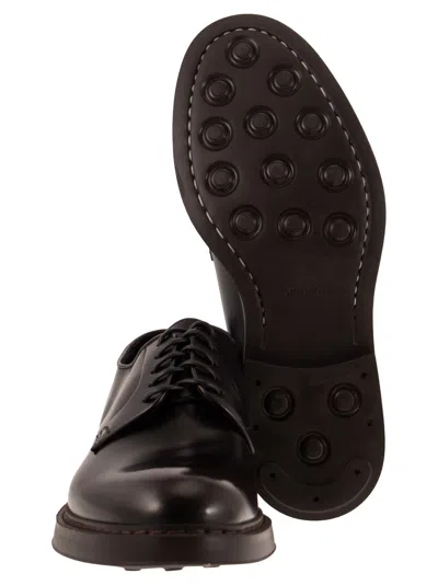 Doucal's Almond-toe Leather Derby Shoes