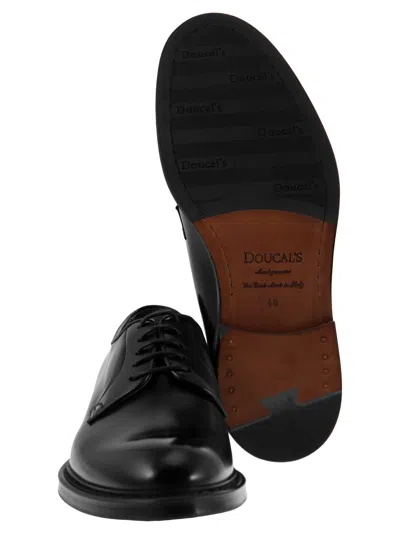 Doucal's Lace-up Leather Derby Shoes
