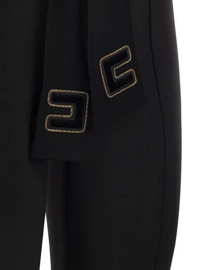 Shop Elisabetta Franchi Flair Trousers In Crêpe