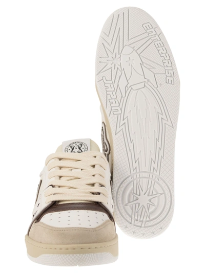 Enterprise Japan Ej Planet Low-top Leather Sneakers