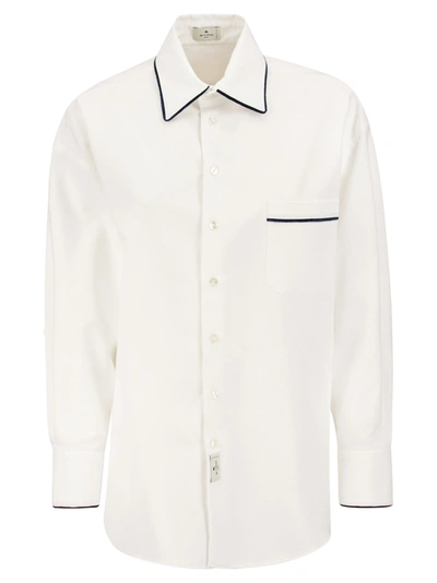 Shop Etro Cotton Shirt