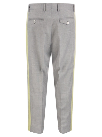 Shop Etro Fresh Wool Tailored Trousers
