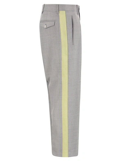 Shop Etro Fresh Wool Tailored Trousers