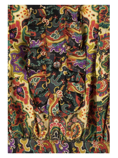 Shop Etro Wool And Silk Paisley Naif Dress