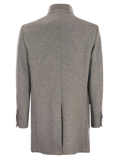 Shop Fay New Duty Wool Blend Coat