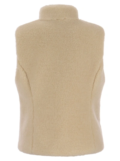 Shop Fay Reversible Shearling Effect Vest