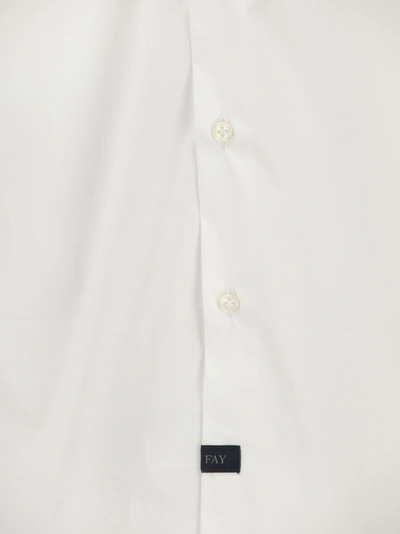 Shop Fay Stretch French Collar Shirt