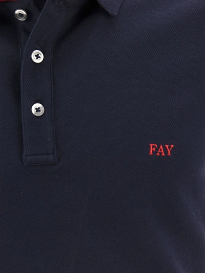 Shop Fay Stretch Polo Shirt